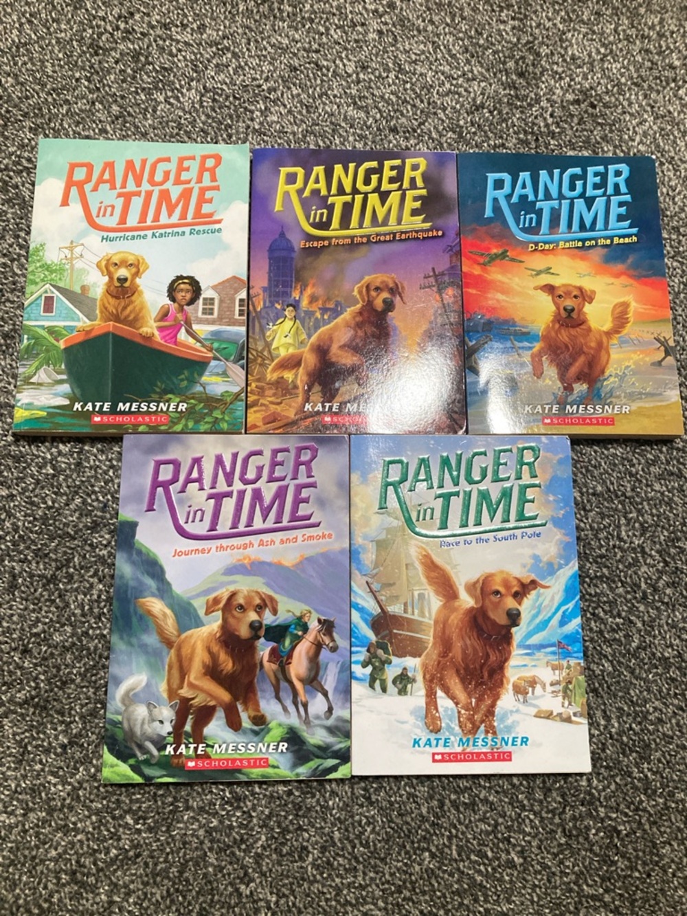 Ranger in Time Hardcover Book Set - Golden Retriever Covers